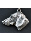 Dachshund - necklace (silver plate) - 2925 - 30679