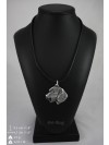 Dachshund - necklace (silver plate) - 2956 - 30804