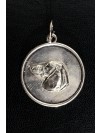 Dachshund - necklace (silver plate) - 3390 - 34725