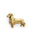 Dachshund - pin (gold) - 1490 - 7691