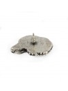 Dachshund - pin (silver plate) - 2682 - 28872