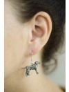 Dalmatian - earrings (silver plate) - 4687 - 41863