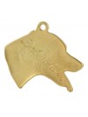 Dalmatian - keyring (gold plating) - 2846 - 30245