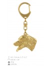 Dalmatian - keyring (gold plating) - 784 - 29100