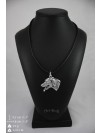 Dalmatian - necklace (silver plate) - 2906 - 30604