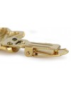 Doberman pincher - clip (gold plating) - 1020 - 26633