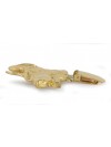 Doberman pincher - clip (gold plating) - 1020 - 26635