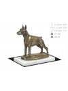 Doberman pincher - figurine (bronze) - 4609 - 41465