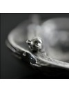 Doberman pincher - keyring (silver plate) - 2259 - 22871