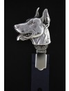 Doberman pincher - keyring (silver plate) - 2290 - 23890