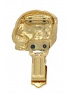 Dog de Bordeaux - clip (gold plating) - 1027 - 26677