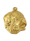 Dog de Bordeaux - keyring (gold plating) - 2413 - 27019