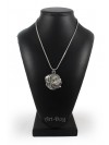 Dog de Bordeaux - necklace (silver chain) - 3303 - 34348