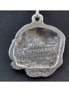 Dog de Bordeaux - necklace (silver cord) - 3181 - 32600