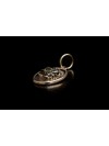 Dog de Bordeaux - necklace (silver plate) - 3407 - 34814
