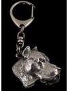 Dogo Argentino - keyring (silver plate) - 2728 - 29236