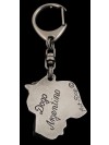 Dogo Argentino - keyring (silver plate) - 2728 - 29241