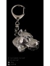 Dogo Argentino - keyring (silver plate) - 2728 - 29243