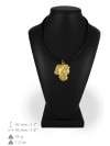 Dogo Argentino - necklace (gold plating) - 2469 - 27366