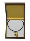 Dogo Argentino - necklace (gold plating) - 2469 - 27628