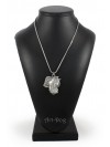 Dogo Argentino - necklace (silver chain) - 3277 - 34267