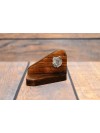 English Bulldog - candlestick (wood) - 3554 - 35768