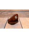 English Bulldog - candlestick (wood) - 3554 - 35770
