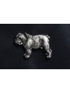 English Bulldog - keyring (silver plate) - 2315 - 24668