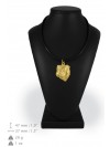 English Bulldog - necklace (gold plating) - 2472 - 27378