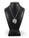 English Bulldog - necklace (silver chain) - 3283 - 34281