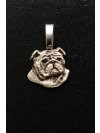 English Bulldog - necklace (strap) - 3861 - 37252
