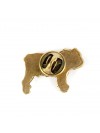 English Bulldog - pin (gold) - 1555 - 7522