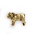 English Bulldog - pin (gold plating) - 1050 - 7766