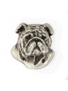 English Bulldog - pin (silver plate) - 2661 - 28767
