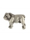 English Bulldog - pin (silver plate) - 444 - 25868