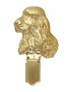 English Cocker Spaniel - clip (gold plating) - 1036 - 26733