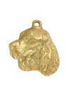 English Springer Spaniel - necklace (gold plating) - 3049 - 31543