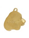 English Springer Spaniel - necklace (gold plating) - 966 - 31302