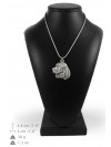 English Springer Spaniel - necklace (silver cord) - 3205 - 33227
