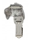 Foksterier - clip (silver plate) - 687 - 26424