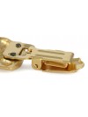 French Bulldog - clip (gold plating) - 1019 - 26625