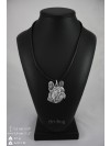 French Bulldog - necklace (silver plate) - 2940 - 30740