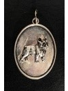 French Bulldog - necklace (silver plate) - 3403 - 34803