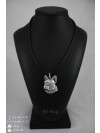 French Bulldog - necklace (strap) - 396 - 9025