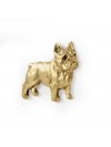 French Bulldog - pin (gold plating) - 1073 - 7782