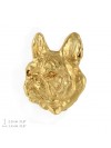 French Bulldog - pin (gold plating) - 2375 - 26095