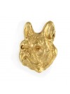 French Bulldog - pin (gold plating) - 2375 - 26098