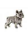 French Bulldog - pin (silver plate) - 2651 - 28712