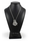 German Shepherd - necklace (silver chain) - 3276 - 34231