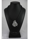 German Shepherd - necklace (silver plate) - 2912 - 30628